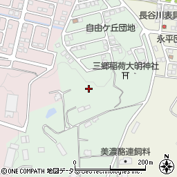 岐阜県恵那市長島町鍋山周辺の地図