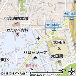 太田マツダ株式会社周辺の地図