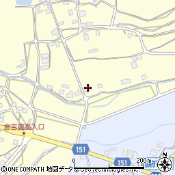 鳥取県倉吉市大谷58周辺の地図