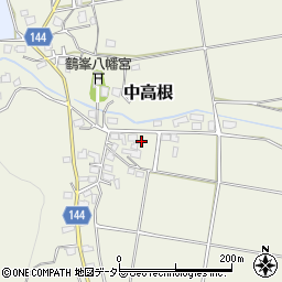 千葉県市原市中高根276周辺の地図