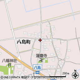 滋賀県長浜市八島町874周辺の地図