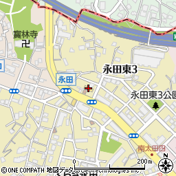 セブンイレブン横浜永田東３丁目店周辺の地図