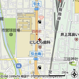 京都府舞鶴市引土85周辺の地図