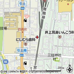 京都府舞鶴市引土74周辺の地図