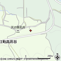 鳥取県米子市淀江町高井谷19周辺の地図