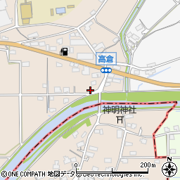 岐阜県可児郡御嵩町伏見307周辺の地図