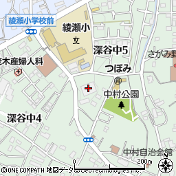 ＮＴＴ東日本綾瀬電話交換センター周辺の地図