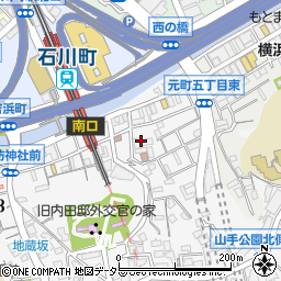 半個室×イタリアンダイニング＆バル オイノス〜Oinos〜石川町周辺の地図