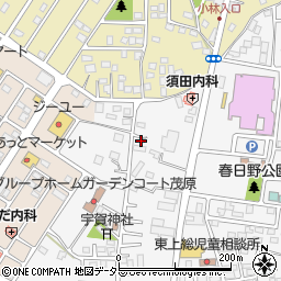 千葉県茂原市高師2154周辺の地図