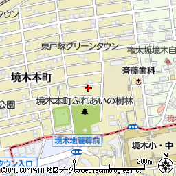神奈川県横浜市保土ケ谷区境木本町5-16周辺の地図