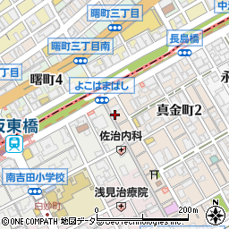 吉野家横浜橋商店街店周辺の地図