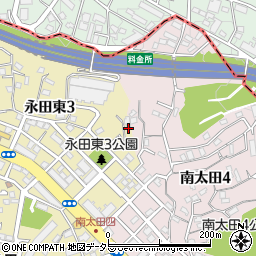 ステージ永田周辺の地図