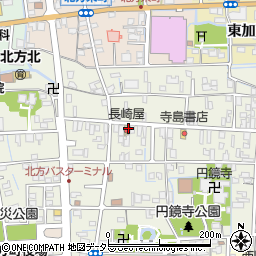 長崎屋周辺の地図