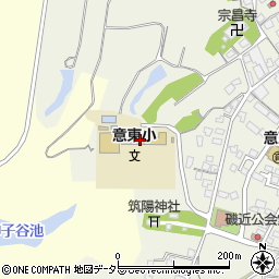 松江市立意東小学校周辺の地図
