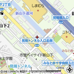 新山下町住宅周辺の地図