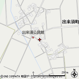 島根県安来市赤江町出来須町673周辺の地図
