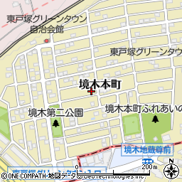 神奈川県横浜市保土ケ谷区境木本町44-2周辺の地図