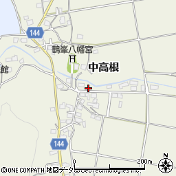 千葉県市原市中高根278周辺の地図