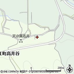 鳥取県米子市淀江町高井谷20周辺の地図