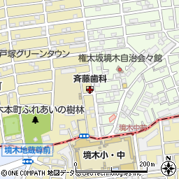 神奈川県横浜市保土ケ谷区境木本町1-28周辺の地図