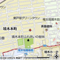 神奈川県横浜市保土ケ谷区境木本町8-3周辺の地図