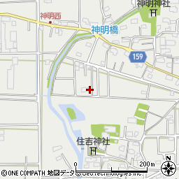 岐阜県本巣市下真桑1387周辺の地図