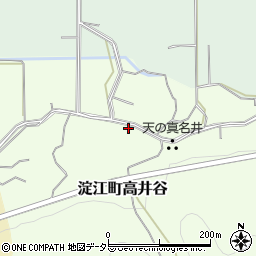 鳥取県米子市淀江町高井谷200周辺の地図