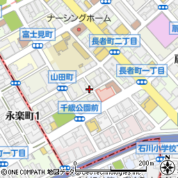 エコロパーク横浜山田町第１駐車場周辺の地図