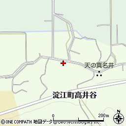 鳥取県米子市淀江町高井谷198周辺の地図