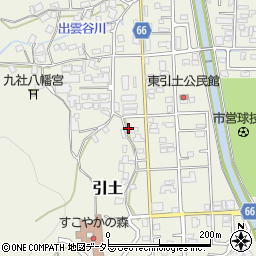 京都府舞鶴市引土523周辺の地図