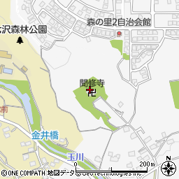 神奈川県厚木市小野1221周辺の地図