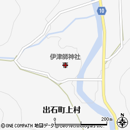 伊津師神社周辺の地図