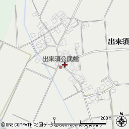 島根県安来市赤江町出来須町593周辺の地図
