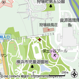 神奈川県横浜市保土ケ谷区狩場町296周辺の地図