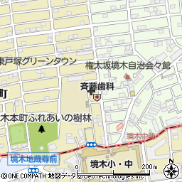 神奈川県横浜市保土ケ谷区境木本町1-18周辺の地図