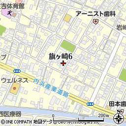 タウンハタガサキＢ周辺の地図