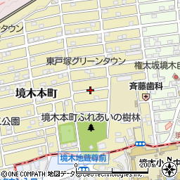 神奈川県横浜市保土ケ谷区境木本町8周辺の地図