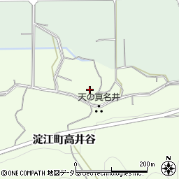 鳥取県米子市淀江町高井谷54周辺の地図