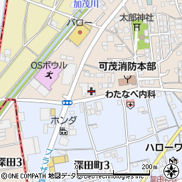 株式会社岐阜コーケン社　中濃営業所周辺の地図