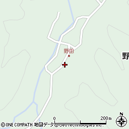 鳥取県東伯郡琴浦町野田291周辺の地図