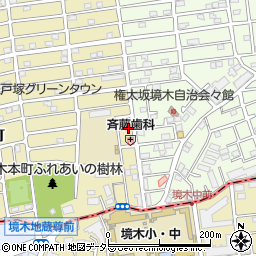 神奈川県横浜市保土ケ谷区境木本町1-26周辺の地図