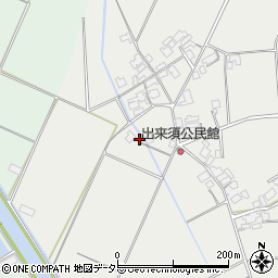 島根県安来市赤江町出来須町426周辺の地図