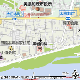 則竹太田本町アパート周辺の地図