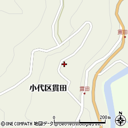 兵庫県美方郡香美町小代区貫田244周辺の地図