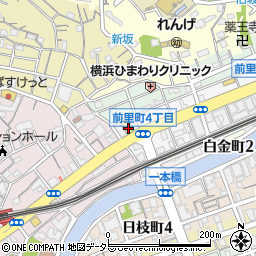 マツモトキヨシ横浜前里町店周辺の地図