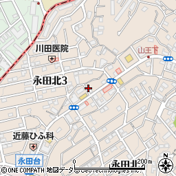 ホテル鐘山苑横浜営業所周辺の地図