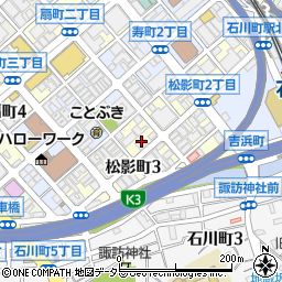 浜松荘　第一周辺の地図
