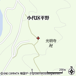 兵庫県美方郡香美町小代区平野269周辺の地図