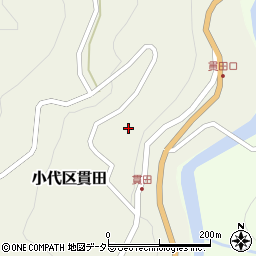 兵庫県美方郡香美町小代区貫田240周辺の地図