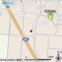鳥取県米子市淀江町佐陀35-13周辺の地図